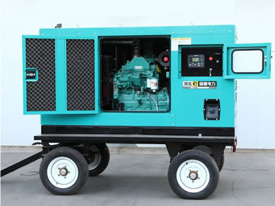 Набор генератора малошумного дизельного движения резервного генератора гибкого молчаливый